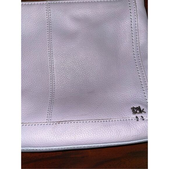 The Sak Camilla Light Lavender Leather Crossbody/ Shoulder Bag - Picture 3 of 10